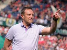 Trainer André Breitenreiter will mit Hannover 96 aufsteigen