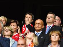 Reinhard Grindel (r.) vermied eine klare Aussage zur Jones-Zukunft