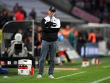 Wartet mit dem 1. FC Köln noch auf den ersten Saisonsieg: Trainer Peter Stöger