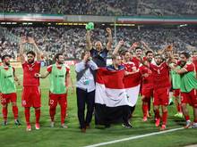 Die syrische Nationalmannschaft will sich für die WM 2018 qualifizieren