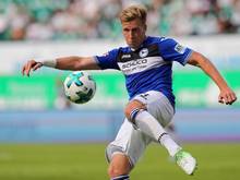 Fehlt Arminia Bielefeld für zwei Spiele: Mittelfeldspieler Brian Behrendt.