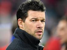 Michael Ballack nimmt an einem Hallenfußball-Oldieturnier in Chemnitz teil