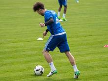 Hat wieder das Training mit dem Ball aufgenommen: Nicolai Müller