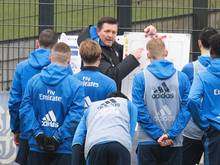 Trotz der langen Sieglos-Serie hat HSV-Coach Christian Titz positive Ansatzpunkte gefunden