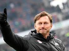 Kann sich eine Vertragsverlängerung bei RB Leipzig zumindest vorstellen: Trainer Ralph Hasenhüttl