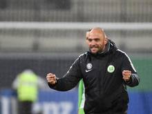 Stefan Lerch, Trainer der Wolfsburgerinnen, fordert gegen Chelsea noch einmal Vollgas