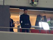 Diego Simeone muss auch das Finale von der Tribüne aus verfolgen
