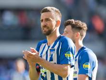 Stürmer Vedad Ibisevic möchte seinen bis 2019 laufenden Vertrag bei Hertha BSC erfüllen