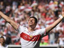 Zufrieden beim VfB: Mario Gomez