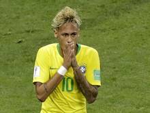 Sorgte mit seiner extravaganten Frisur für Aufsehen: Neymar