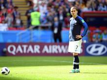 Antoine Griezmann muss mit einer Knöchelverletzung kürzer treten