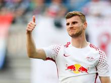 Timo Werner ist wieder in den Leipziger Trainingsbetrieb eingestiegen