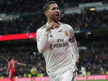 Reals Sergio Ramos ist für zwei Partien in UEFA-Wettbewerben gesperrt worden