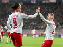 Leipzigs Yussuf Poulsen hofft noch auf einen Verbleib von Timo Werner