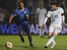 Lionel Messi traf im Test doppelt für Argentinien