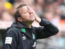 Kein Freund von Gelben Karten gegen Trainer: Werder-Coach Florian Kohfeldt