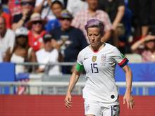 "Wir werden definitiv in Berufung gehen", sagt Rapinoe in Hinblick auf das Urteil