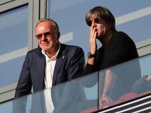Karl-Heinz Rummenigge (l.) und Joachim Löw
