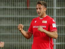 Brachte Union Berlin in Amsterdam in Führung: Marcus Ingvartsen