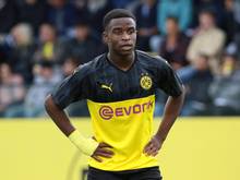 Könnte jüngsten Debütanten der Bundesliga-Historie werden: Youssoufa Moukoko vom BVB