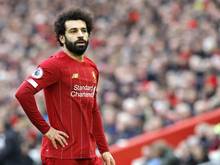 Liverpools Mohamed Salah hatte sich mit dem Coronavirus infiziert