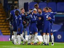 Chelsea feiert einen 3:0-Sieg im Stadtderby gegen West Ham