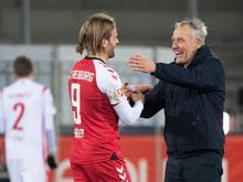 Christian Streich und der SC Freiburg feierten einen Sieg gegen den 1. FC Köln