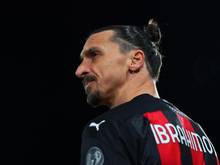 Wurde in Belgrad offenbar beleidigt: Milan-Star Zlatan Ibrahimovic