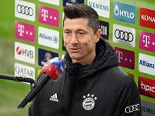 Robert Lewandowski vom FC Bayern erhielt eine Auszeichnung