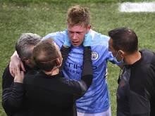Kevin De Bruyne verletzte sich im Champions-League-Finale