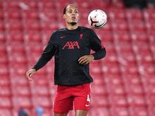 Der FC Liverpool hofft auf ein baldiges Comeback von Virgil van Dijk