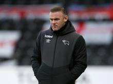 Wayne Rooney steht mit Derby County vor einer prekären Zukunft