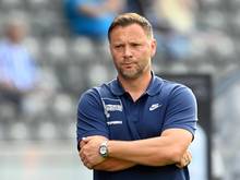 Hertha-Cheftrainer Pál Dárdai muss bei guten Ergebnissen nicht um seinen Job bangen