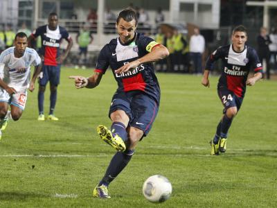 Zlatan Ibrahimovic schoss PSG vom Elfmeterpunkt zum Sieg Zlatan Ibrahimovic schoss PSG vom Elfmeterpunkt zum Sieg