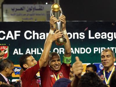 Das Team von Al Ahly Kairo gewann die afrikanische Champions League