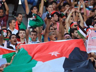 Die jordanischen Fans freuen sich auf die Duelle mit Uruguay
