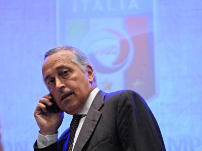 Giancarlo Abete erklärt voreilig, dass das Finale 2016 in Mailand ausgetragen wird
