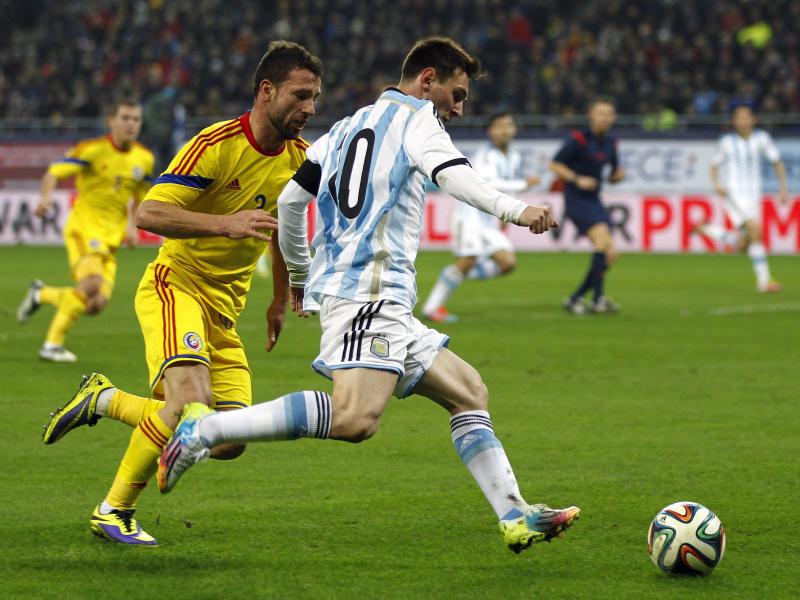 Lionel Messi will den Test gegen Rumänien sportlich nicht überbewerten