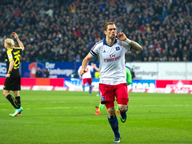 Pierre-Michel Lasogga begeistert auch HSV-Idol Uwe Seeler. Foto: Maja Hitij Pierre-Michel Lasogga begeistert auch HSV-Idol Uwe Seeler. Foto: Maja Hitij