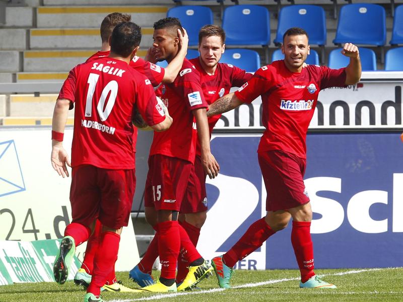 Der SC Paderborn siegte beim FSV Frankfurt mit 3:1