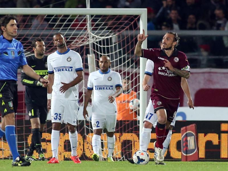 Inter spielte nur 2:2 gegen den abstiegsbedrohten AS Livorno
