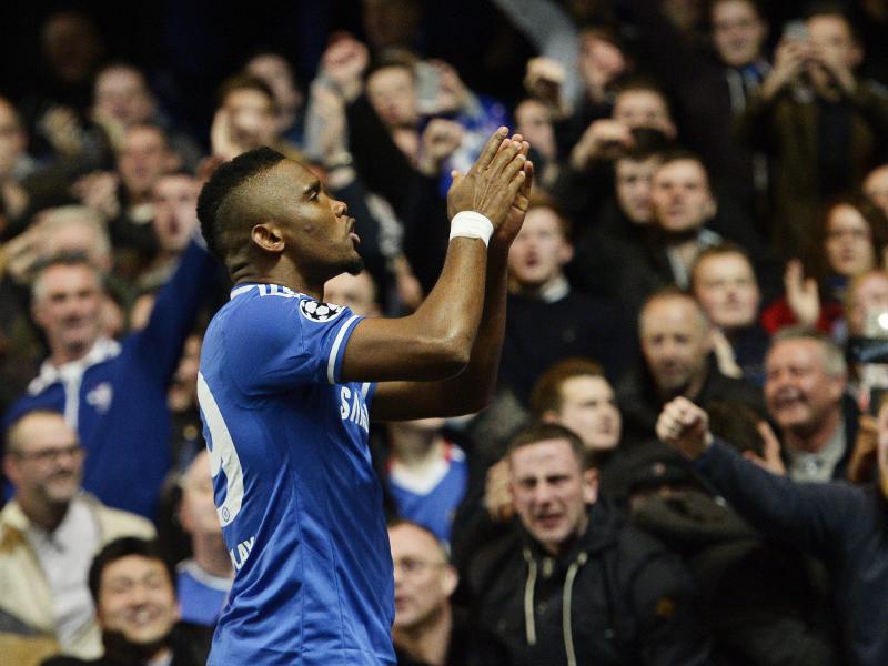 Chelseas Samuel Eto'o kann gegen Paris nicht auf Torejagd gehen Chelseas Samuel Eto'o kann gegen Paris nicht auf Torejagd gehen