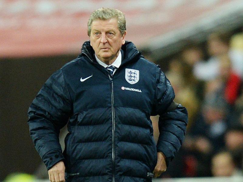 Trainer Roy Hodgson zählt mit Englands Team bei der WM nicht zu den Favoriten. Foto: Andy Rain