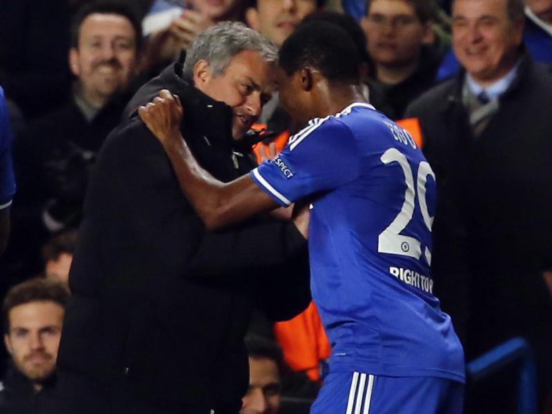 Chelsea-Coach José Mourinho setzt auf Stürmer Samuel Eto'o
