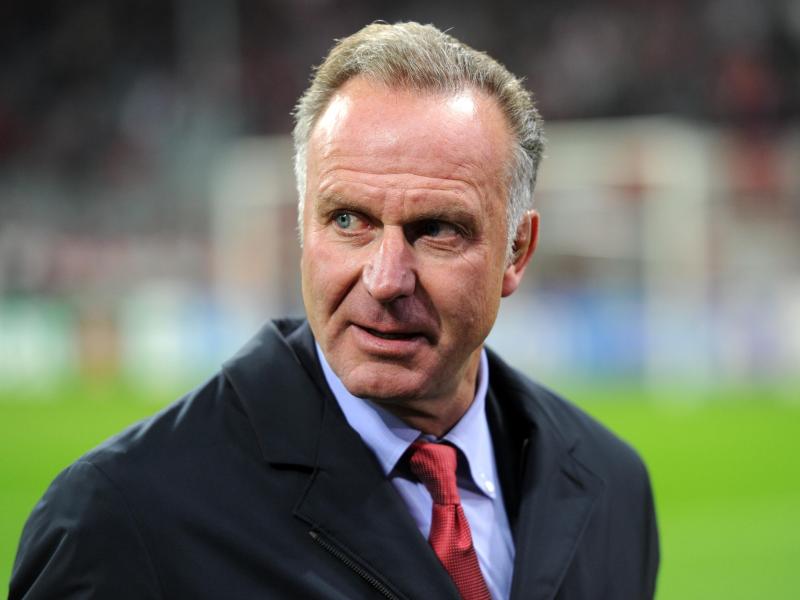 Der Vorstandsvorsitzender der FC Bayern München AG, stichelt zurück. Foto: Tobias Hase