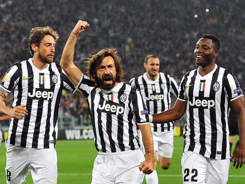 Angeführt von Andrea Pirlo erreichte Juventus das Semifinale der Europa League