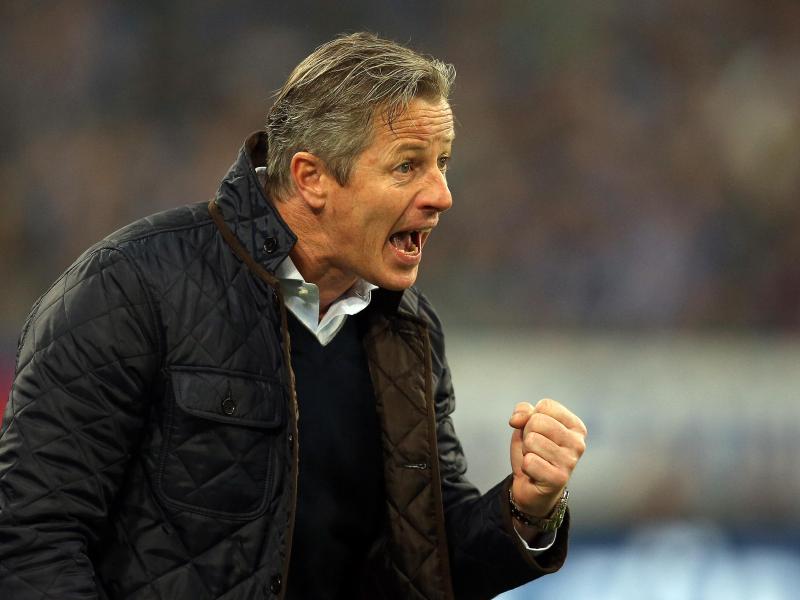 Jens Keller will mit dem FC Schalke die direkte Qualifikation für die Champions League schaffen