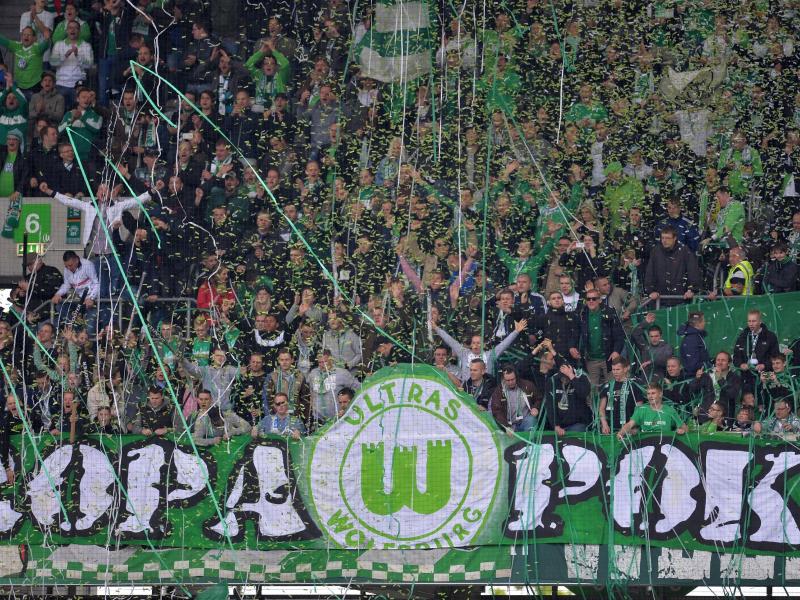 Zumindest die Wolfsburger Fans freuten sich über das Erreichen der Europa League