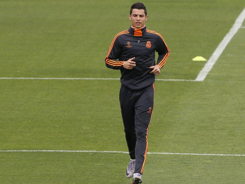 Cristiano Ronaldo macht sich fit fürs Finale Cristiano Ronaldo macht sich fit fürs Finale