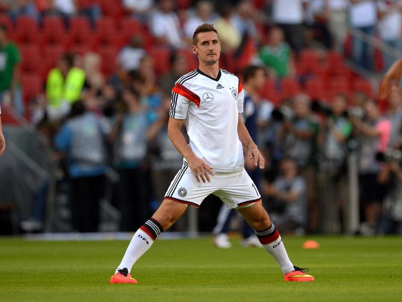 Rekord: Miroslav Klose hat 69 Länderspieltore für die deutsche Nationalmannschaft erzielt